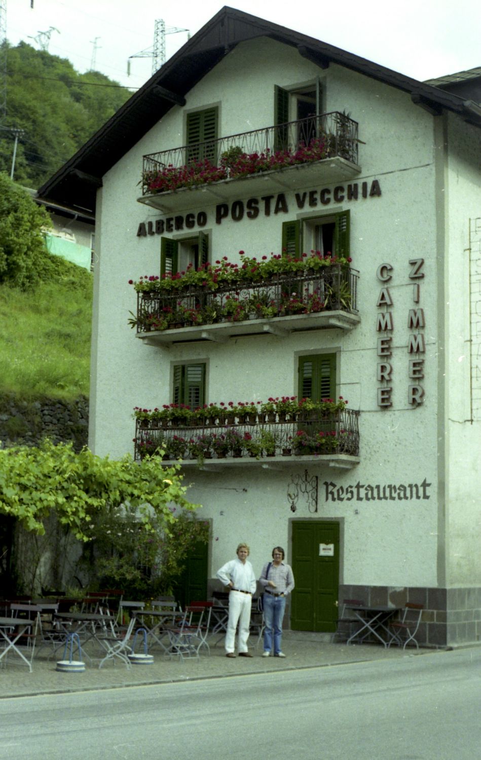 Første overnatning er Albergo Posta Vecchia i Klausen i Tyrol